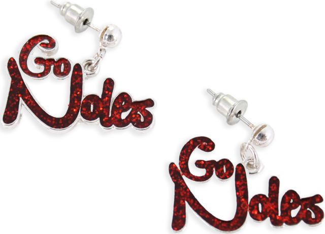 Florida State University Slogan Earrings