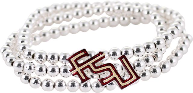 Florida State University Glitter Bracelet