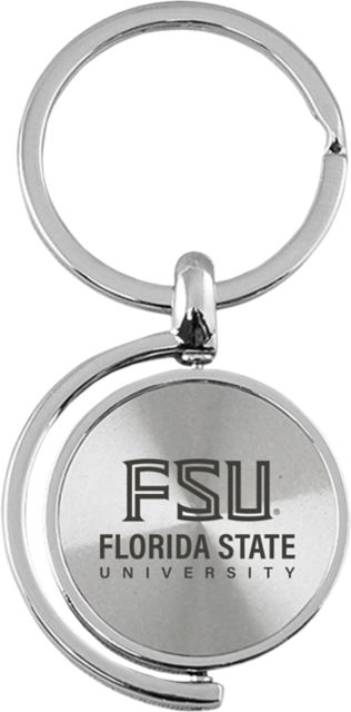 Florida State University Spinner Keychain