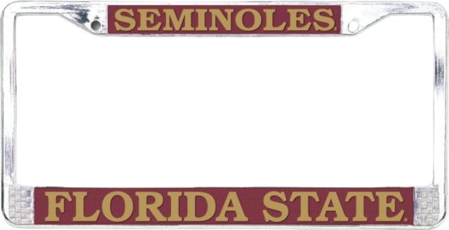 Florida State University Seminoles License Plate Frame