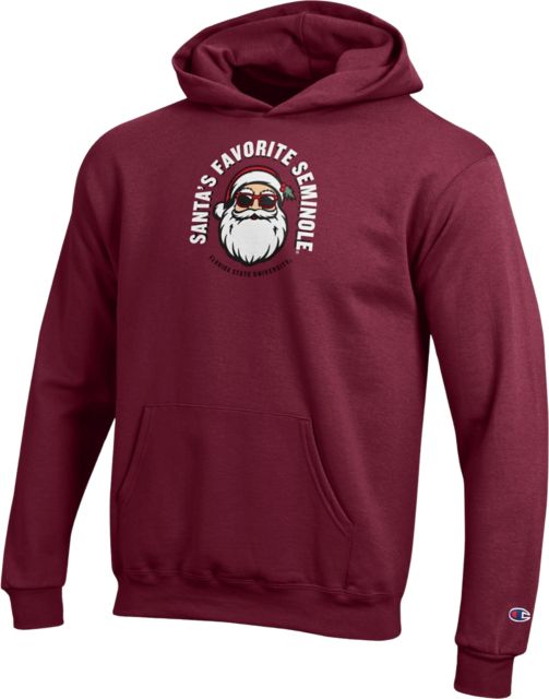 Florida State University Santa's Favorite Youth Powerblend Hooded Sweatshirt