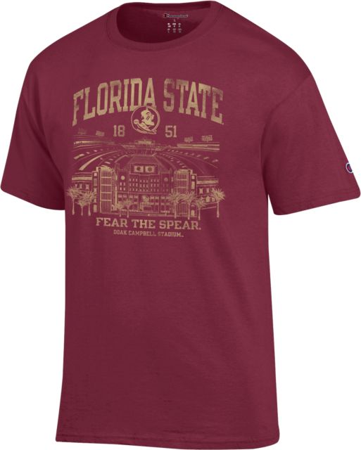 Florida State University Football Stadium Short Sleeve T-Shirt