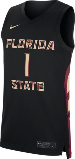 Florida State Men's Nike College Full-Button Baseball Jersey.