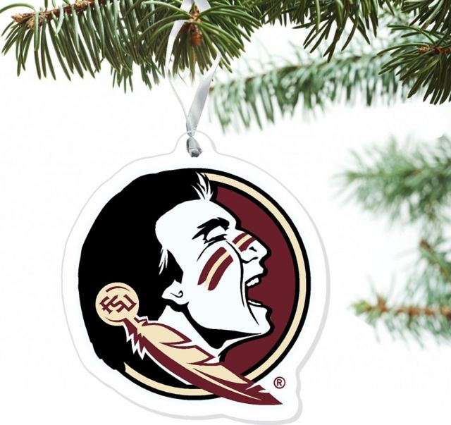 Florida State University Seminoles 3 x 4 Ornament