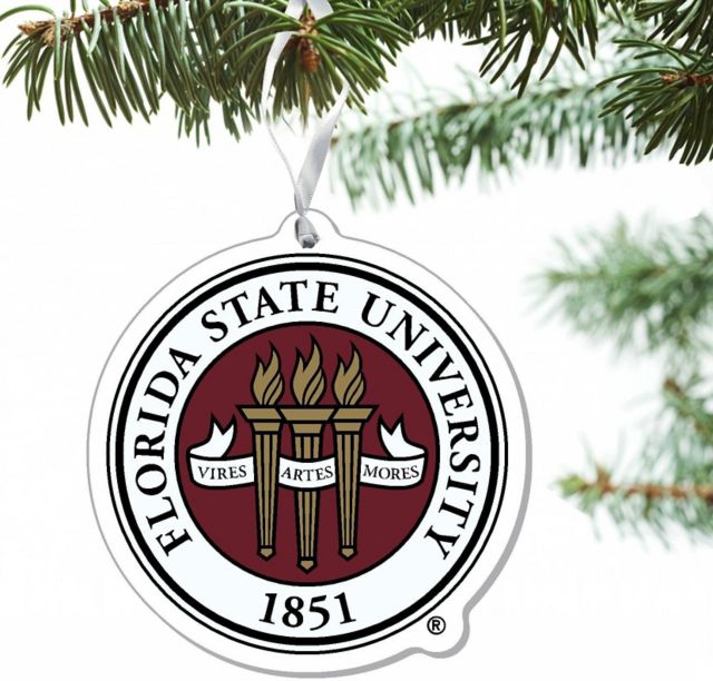 Florida State University 3 in. x 4in. Ornament