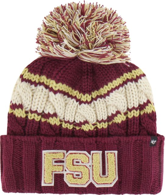 Florida State University Women's Cuffed Pom Beanie