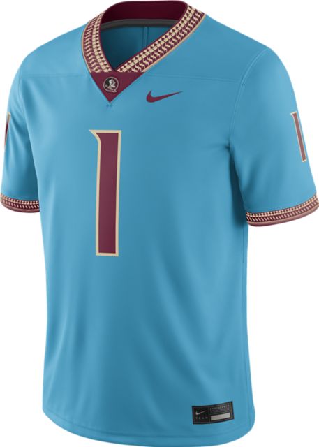 Nike White Florida State Seminoles Full-Button Replica Softball Jersey