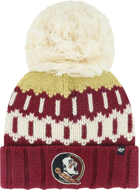 Florida State University Women's Felicity Cuffed Pom Beanie
