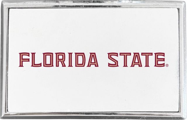 Florida State University Rectangle Adhesive Emblem