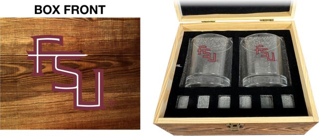 Florida State University Rock Glass Box Set