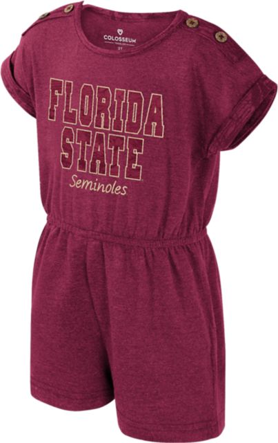 Florida State University Seminoles Toddler Girl Cinder Romper