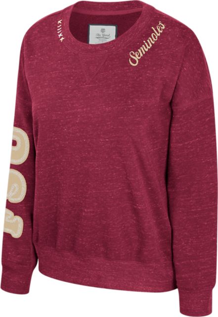 Florida State University Women's Dream About It Speckle Crewneck Sweatshirt