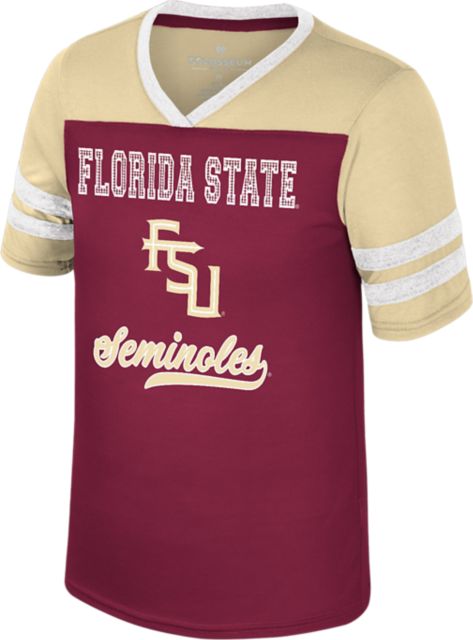 Florida State University Seminoles Youth Girls Bling Short Sleeve T-Shirt
