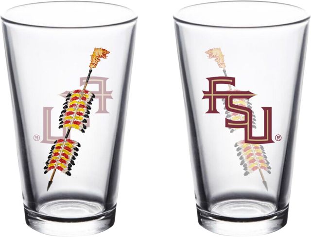 Florida State University Pint Glass