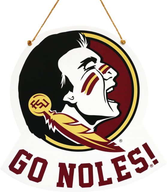 Florida State University Wood Door Hanger