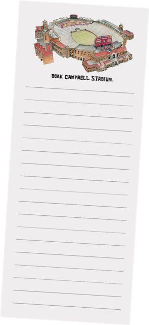 Florida State University Stadium 3.5x8.5 Notepad