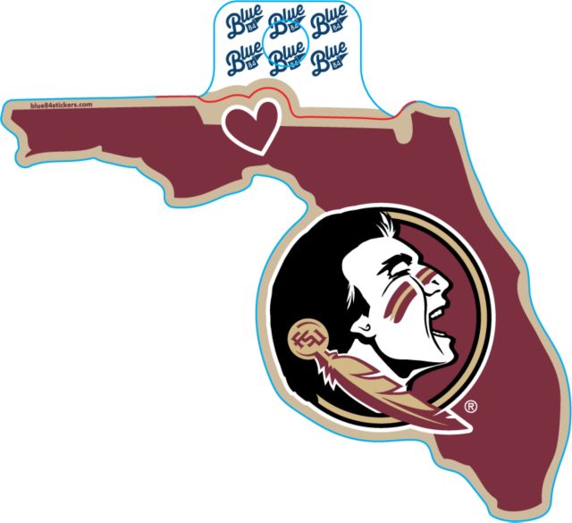 Florida State University Full Size Sticker
