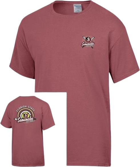 Florida State University Seminoles Softball Short Sleeve T-Shirt