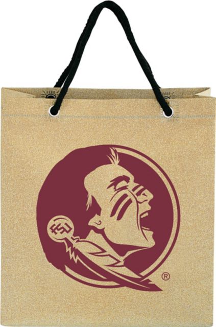 Florida State University Seminoles Glitter Gift Bag