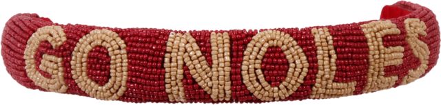 Florida State University Beaded Headband