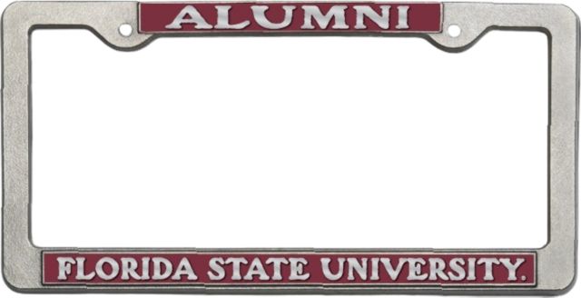 Florida State University Heavy Duty License Frame