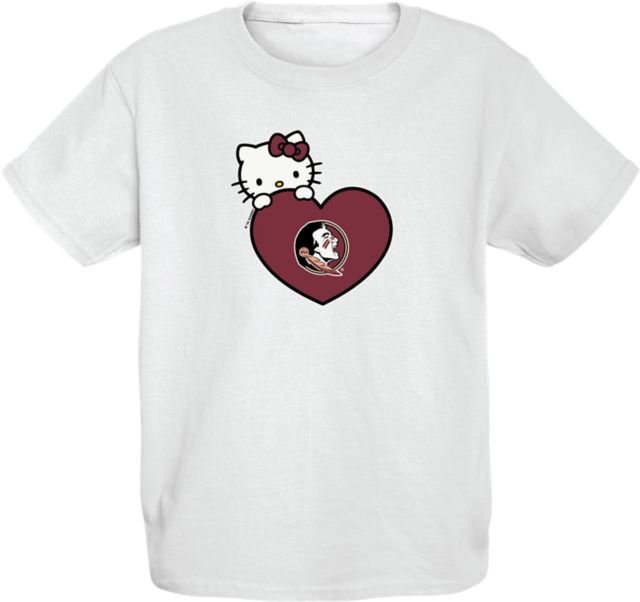 Florida State University Hello Kitty Youth Short Sleeve T-Shirt