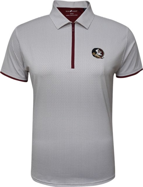 Florida State University Women's Seminoles 1/4 Zip Polo