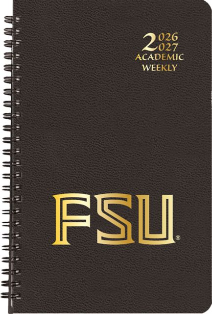 Florida State University Seminoles 5.5 x 8.5 Leatherette  Academic Year Planner