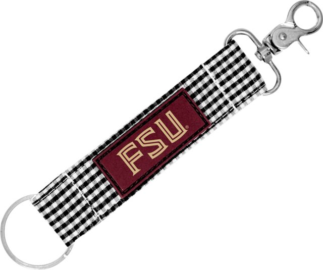 Florida State University Newport Gingham Key Strap