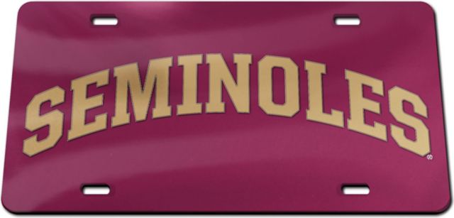 Florida State University License Plate