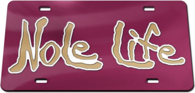 Florida State University License Plate