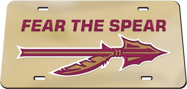 Florida State University Licence Plate Frame