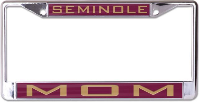 Florida State University Mom License Plate Frame