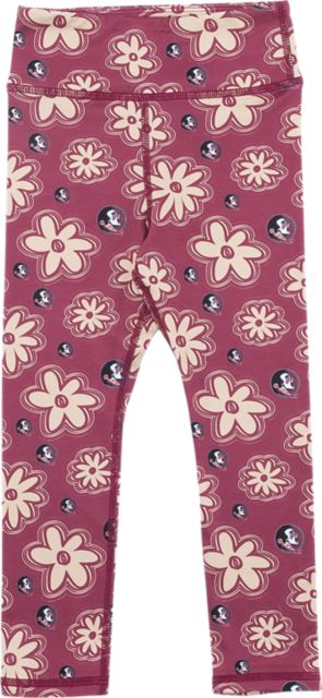 Florida State University Toddler Girl's Floral Leggings