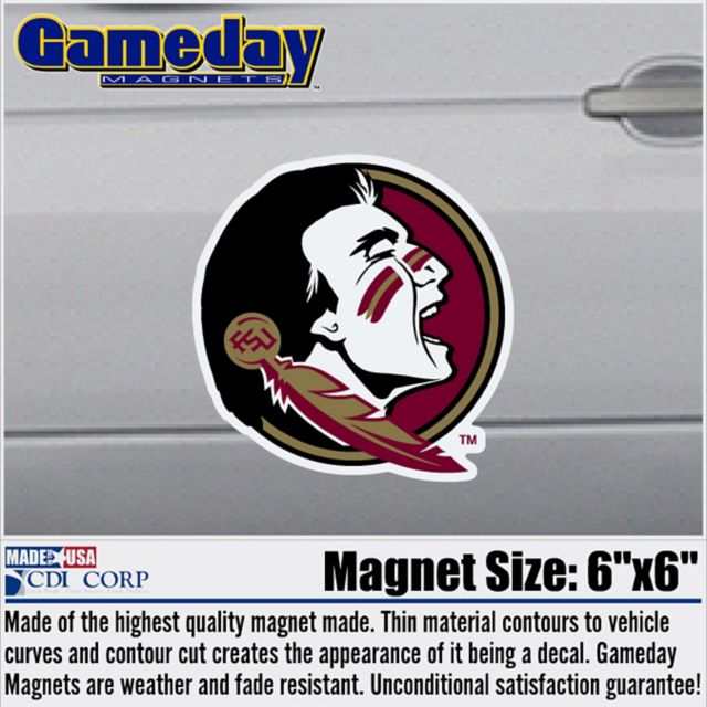 Florida State University Seminoles 6'' Magnet