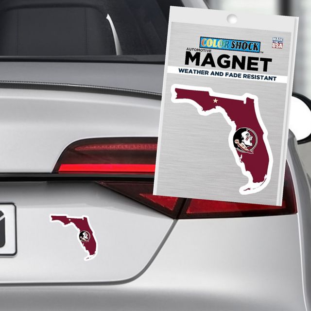 Florida State University Seminoles State 4x4 Magnet