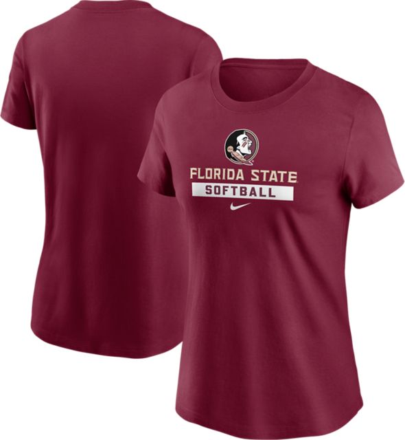 Florida State University Seminoles Nike Softball Women's Short Sleeve T-Shirt