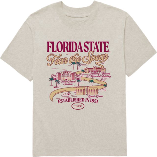 Florida State University Seminoles Women's Oversized Short Sleeve T-Shirt