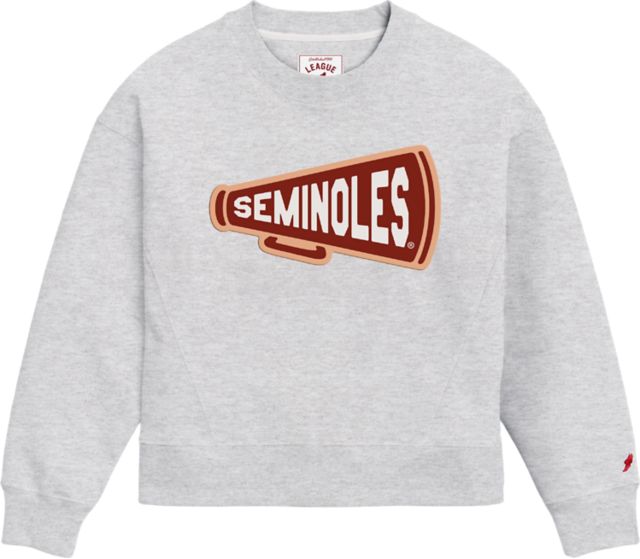 Florida State University Seminoles Women's Boxy Crewneck Sweatshirt