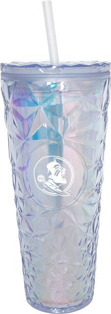 Florida State University 25 oz. Diamond Double Wall Plastic Tumbler