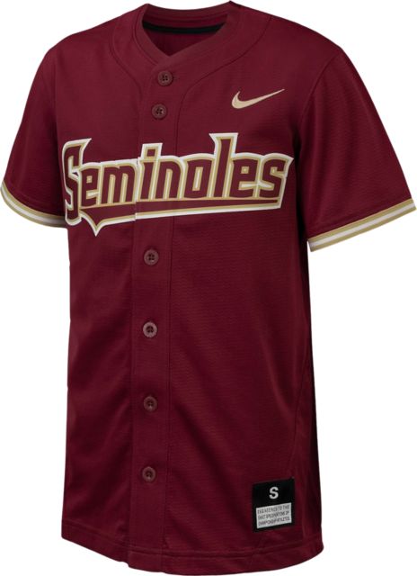 Florida State University Youth Replica Baseball Jersey
