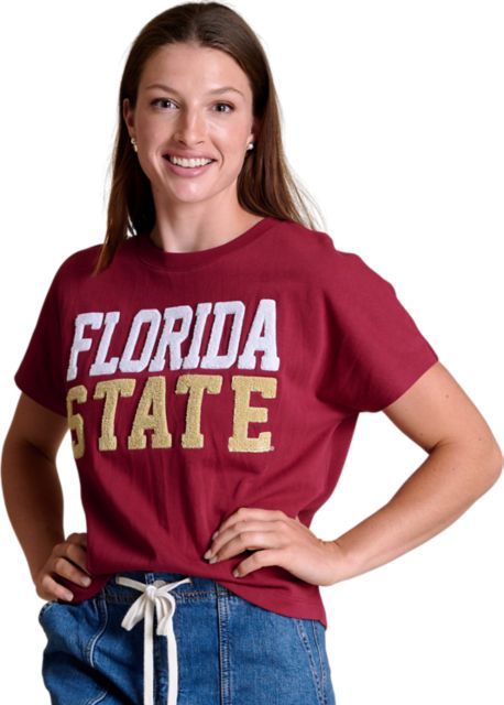 Florida State University Women's Boxy Chenille Shirt