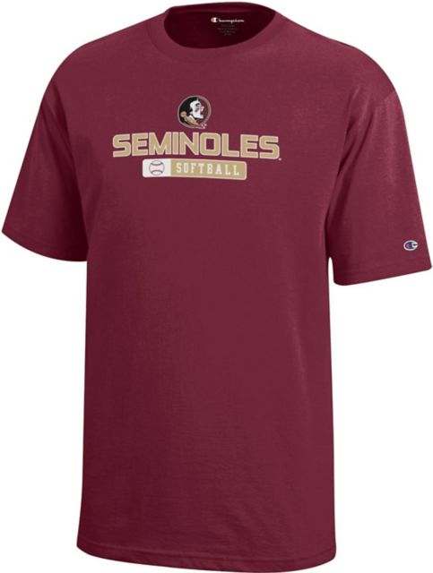 Florida State University Seminoles Softball Youth Short Sleeve T