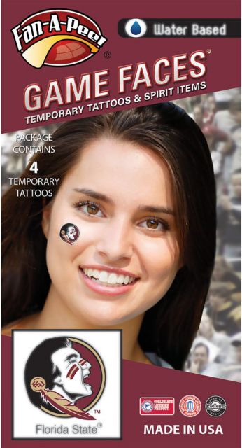 Florida State University Tattoo 4-Pack