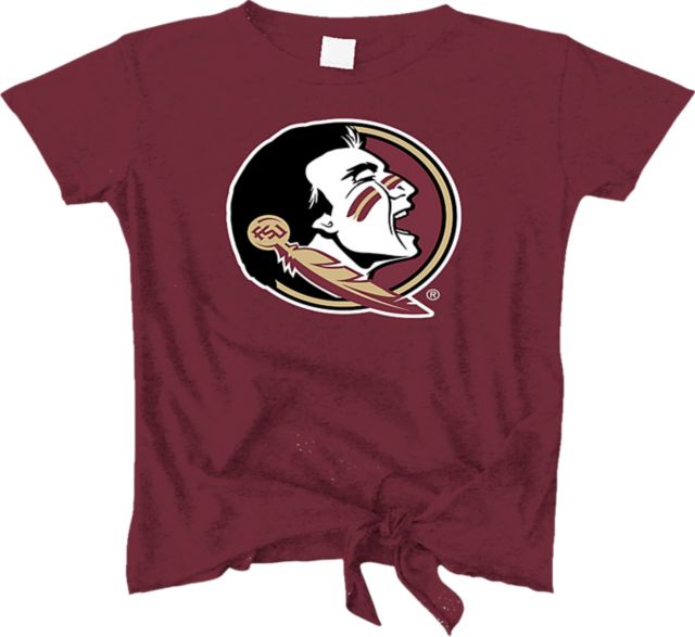 Florida State University Girl's Toddler Short Sleeve Tie Front T-Shirt - ONLINE ONLY