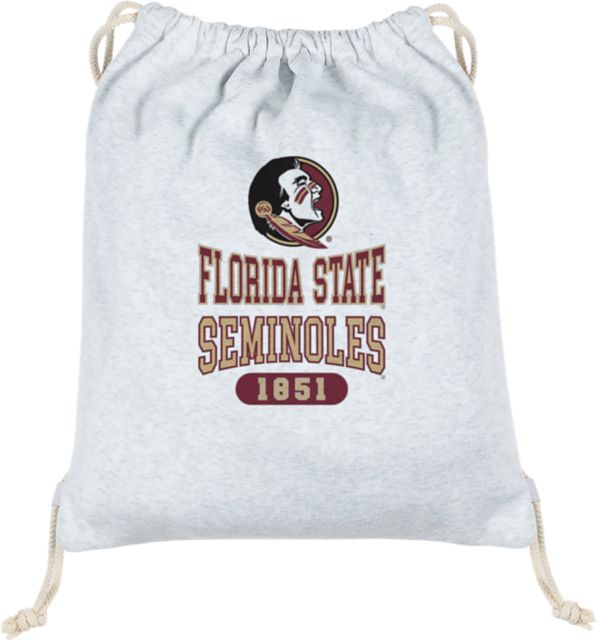 Florida State University Seminoles Sweatshirt Drawstring Bag