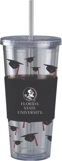 Florida State University Seminoles Acrylic Tumbler with Straw