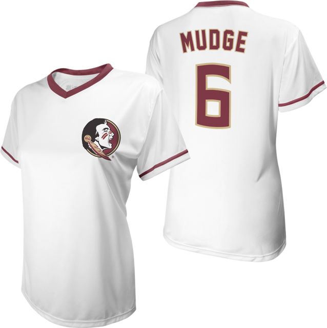 Florida State University #6 Mudge Softball Jersey
