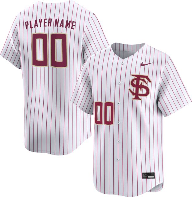 Florida State Baseball Nike Player Name Replica Jersey