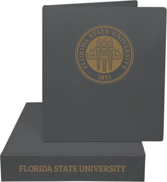 Florida State University 2'' Vinyl Binder
